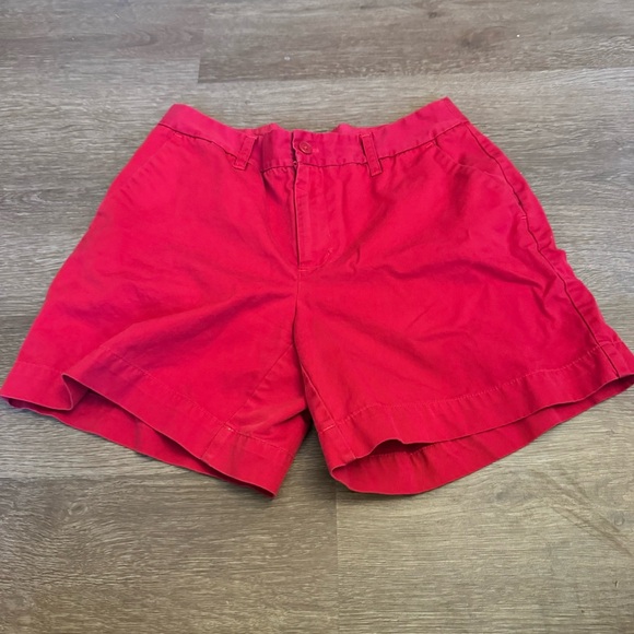 Women's Gap Aubrey Size 2 Red High Waisted Shorts - Picture 5 of 8